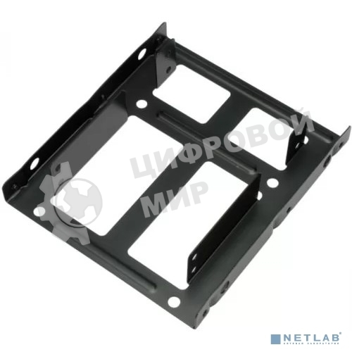 Салазки Gembird для установки двух HDD/SSD 2.5'' в отсек 3.5