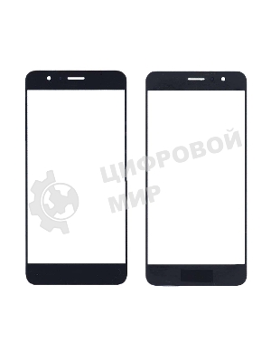 Стекло для Huawei Honor 8 черное
