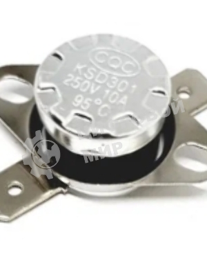 Термостат биметаллический KSD301 10А/140 С нормально разомкнутый