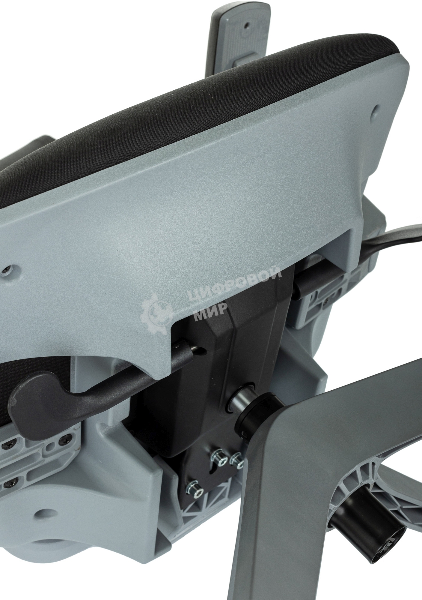 Кресло руководителя Бюрократ MC-G611NL-H черный Elastic-102 с подголов. крестов. 4-луч. пластик пластик серый