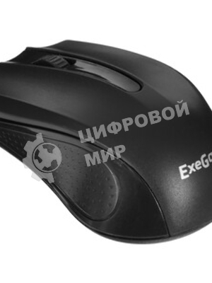 Мышь беспроводная ExeGate Professional Standard SR-9023 черный, 1200 dpi, радиоканал, USB, кнопки - 3