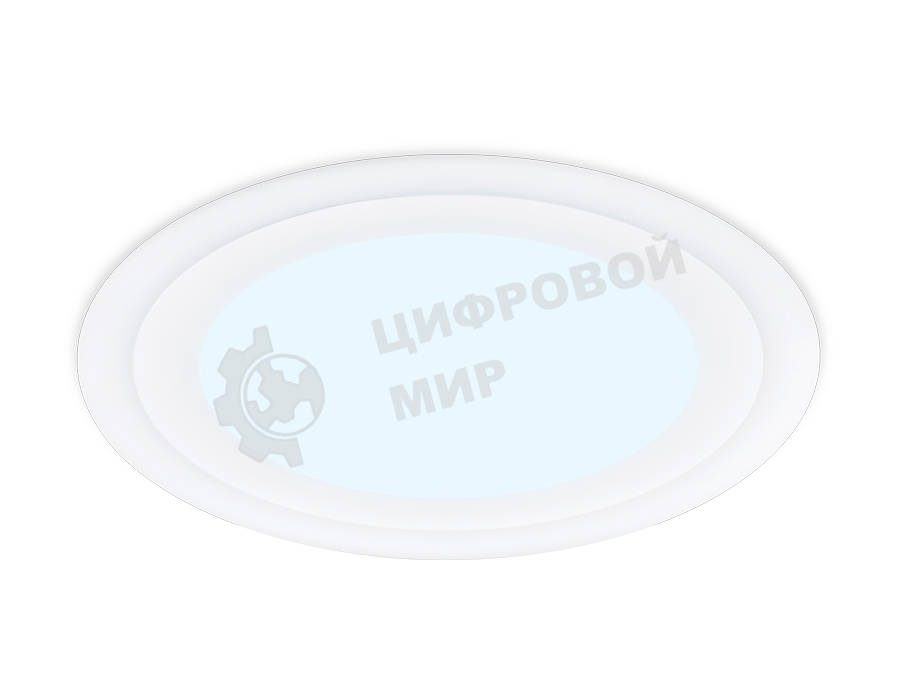 Встраиваемый cветодиодный светильник Ambrella light DCR370 3W+3W 6400K/3000K 85-265V D105*28