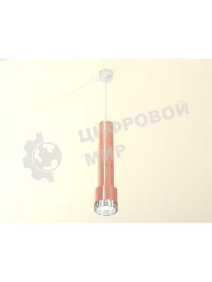 Светильник Ambrella Light XP8122005 PPG/CL золото розовое полированное/прозрачный GX53