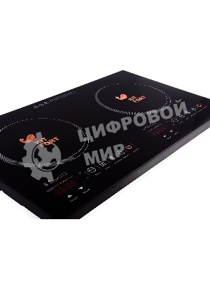 Электрическая плитка Kitfort KT-105 черный (настольная)