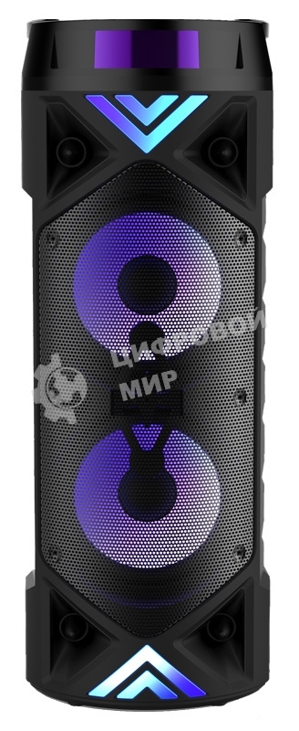 Минисистема Hyundai H-MC180 черный 80Вт/FM/USB/BT/SD/MMC