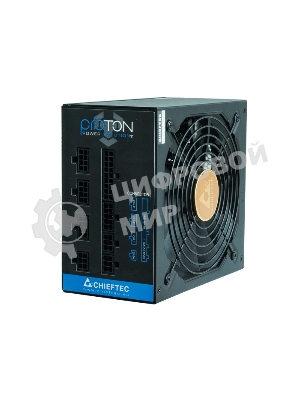 Блок питания Chieftec BDF-750C, 750Вт 80 PLUS Bronze, 140мм, модульный, черный