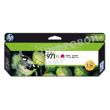 Картридж струйный HP 971XL CN627AE пурпурный для HP OJ Pro X476dw/X576dw/X451dw/X551dw (6600 стр.)
