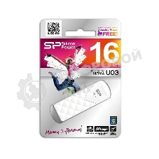 Флешка USB 16Gb Ultima U03 SP016Gb,UF2U03V1W USB 2.0 белый