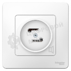 Розетка FM-радио BLNPS000011 Schneider Electric С/У белый