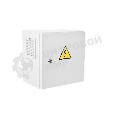 Шкаф ЭКОНОМ уличный всепогодный настенный укомплектованный (В400 Ш400 Г250), комплектация T1-IP54