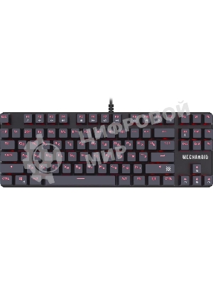 Клавиатура проводная Defender MECHANICAL MECHANOID GK-581 RU BLK