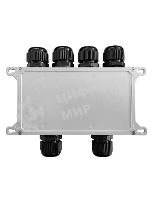 Уличный Ultra PoE удлинитель - коммутатор Gigabit Ethernet до 250м на 5 портов. Порты Ethernet: Вход - 1x10/100/1000Base-T RJ45; Выход - 4x10/100/1000Base-T RJ45. Порты PoE: Вход - 1xIEEE 802.3af/at/bt/Passive POE (до 120W); Выход - 1xIEEE 802.3af/at/bt (до 90W), 3xIEEE 802.3af/at (до 30W); Вход питания DC44-57V(180W) - Клеммы. Автоматическое определение PoE устройств. PoE WatchDog (Антизависание PoE устройств). Встроенная грозозащита 6kV. Максимальная длина сегмента линии - 250м (скорость 10Мби