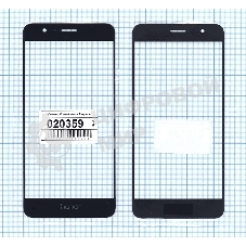 Стекло для Huawei Honor 8 черное