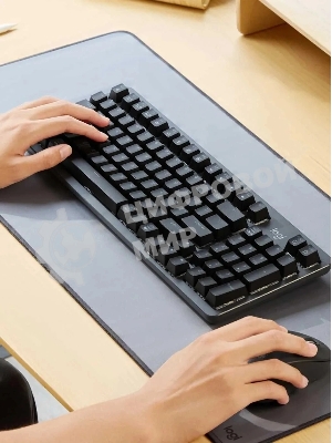 Клавиатура Logitech K868 гибридная, USB Type-A, Bluetooth, радиоканал, чёрный