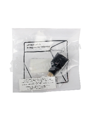 Переходник Gembird Переходник HDMI-microHDMI 19F/19M, золотые разъемы, пакет