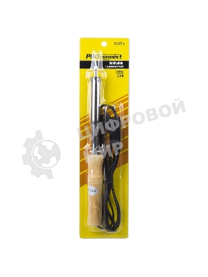 Паяльник ПД PROconnect, 220 В, 85 Вт, деревянная ручка, блистер