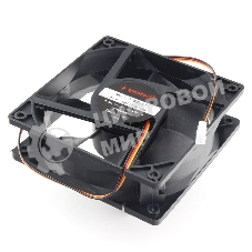 Вентилятор для корпуса Gembird черный, 120 мм, 2500 об/мин, 38.65 дБ, 3 pin