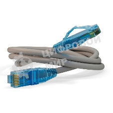 Патч-корд Hyperline PC-LPM-UTP-RJ45-RJ45-C6-3M-LSZH-GY Патч-корд UTP, Cat.6, LSZH, 3 м, серый 