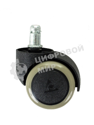 Набор колес Бюрократ CastorSet3850/PU черный, для паркета/ламината