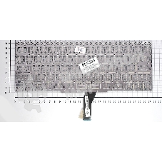 Клавиатура для ноутбука MacBook A1370 2011+ черная с подсветкой, плоский ENTER