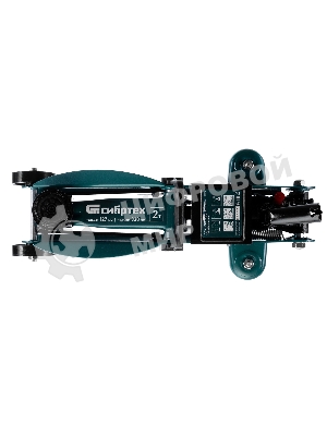 Домкрат гидравлический Сибртех подкатной, 2т, 127-330мм