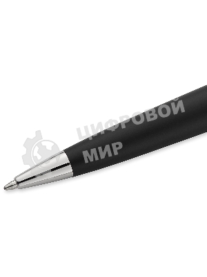 Ручка шариковая Waterman Expert 3 (CWS0951900) Muted Black CT M, синие чернила, подарочная коробка