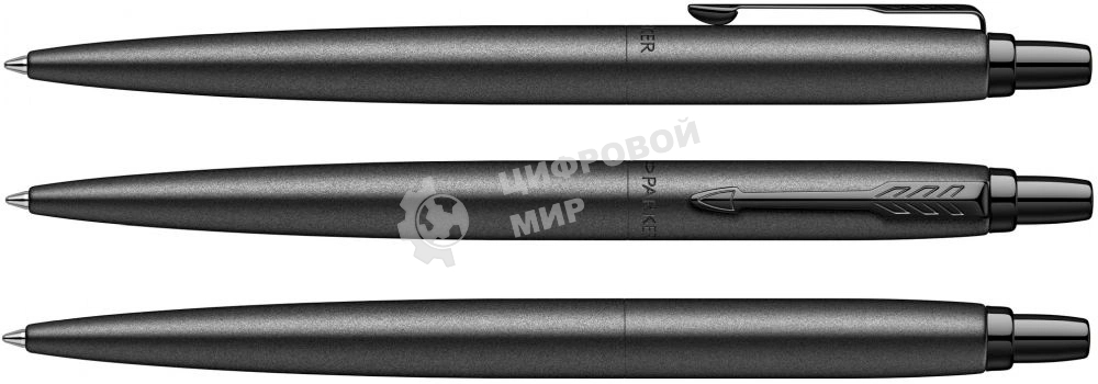 Ручка шариковая Parker Jotter Monochrome XL SE20 (CW2122753) Matt Black, M, синие чернила, подарочная коробка