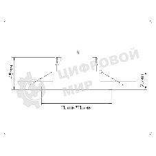 Светильник Ambrella light TN51917 BK черный GX53 max 12W 115*115*23