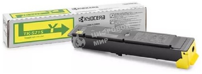 Картридж лазерный Kyocera TK-5215Y (1T02R6ANL0) желтый для TASKalfa 406ci 15000 стр.