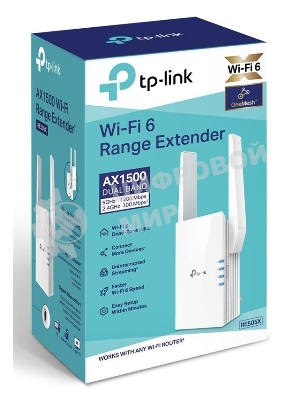 Усилитель сигнала TP-Link AX1500 Wi-Fi Range Extender