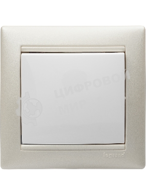 Выключатель Legrand 774401 Valena одноклавишный 10А белый