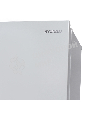 Холодильник Hyundai CS4502F белый двухкамерный Side by Side 271/165л морозилка сбоку