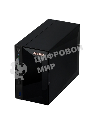 Сетевое хранилище ASUSTOR AS3304T 4-Bay NAS/MPl/Cel 1.4GHz Quad Core/2GbDDR4/noHDD,LFF(HDD,SSD),/1x1GbE(LAN)/3xUSB3.2; 90IX01L0-BW3S00
