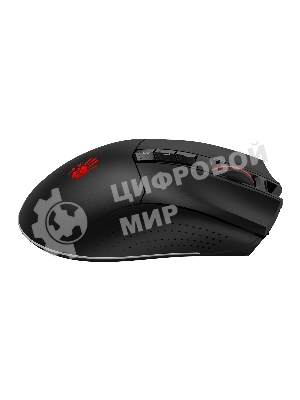 Мышь беспроводная A4Tech Bloody R90 Plus черный, 5000 dpi, радиоканал, USB, кнопки - 8