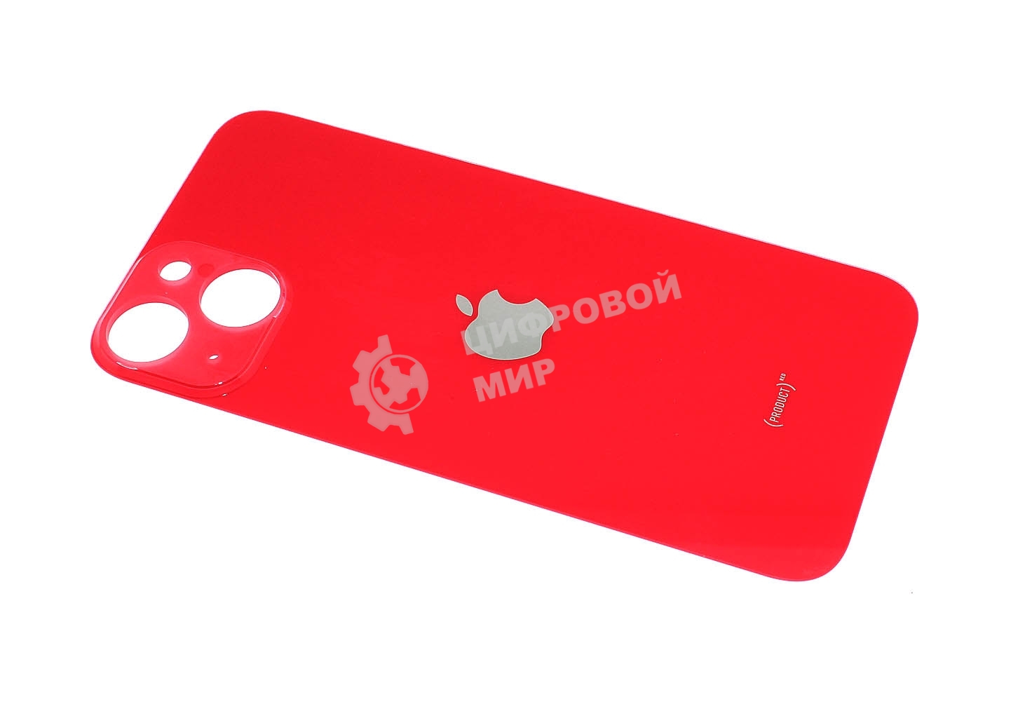Задняя крышка (стекло) для Apple iPhone 14 красный