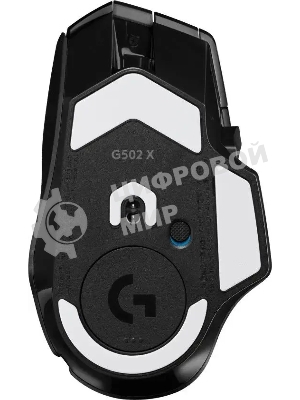 Мышь беспроводная Logitech G502 X Plus черный, 25600 dpi, радиоканал, USB, кнопки - 13