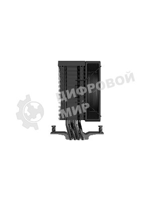 Кулер для процессора SAMA X40 (200W, 4-pin PWM, 133.5mm, 4x6mm, 1x100мм, 50.1CFM, 35.2dBA, 2600RPM, S: 1851/1700/1200/115X, AM5/AM4, черный)