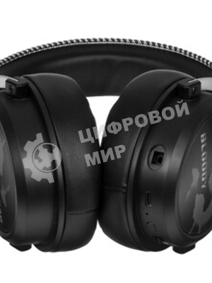 Гарнитура Bloody MR590 Sports Red красный/чёрный, беспроводная + проводная, Bluetooth, до 35 ч