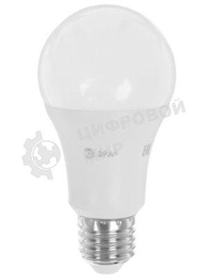 Лампа светодиодная ЭРА STD LED A60-17W-840-E27 17 Вт груша нейтральный белый свет
