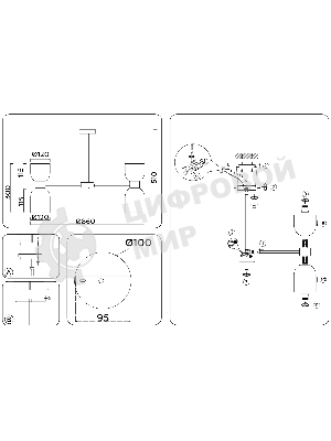 Люстра Ambrella light LH56085/16 СH/FR хром/белый матовый E14*16 max 40W D860*510
