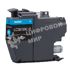 Картридж Brother струйный LC3619XLC голубой повышенной емкости 1500 стр. для MFC-J3530DW, MFC-J3930DW