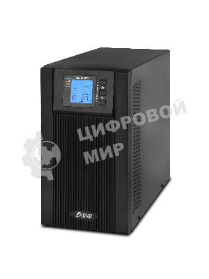 Источник бесперебойного питания Powerman Online 3000 Plus / 3000 ВА / 2700 Вт / 3 x CEE 7 (евророзетка) / без БП