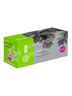 Картридж лазерный Cactus CS-D111L черный (1800 стр) для SAMSUNG Xpress M2022/M2020/M2021/M2020W/M2070/M2070FW/M2071/M2071FH/M2021W/M2022W/M2070F/M2070W/M2071F