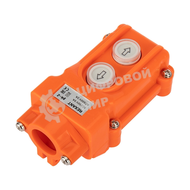 Пульт кнопочный Rexant ПК-2 на 2 кнопки IP54