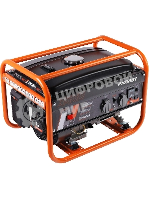 Электрогенератор бензиновый Patriot GRS 3500, 2.8 кВт, 75 дБ, 38.8 кг
