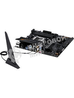 Материнская плата ASUS TUF GAMING A620M-PLUS WIFI, AM5, AMD A620, 4xDDR5, 4xSATA, 2xM.2, 1xPCIe 4.0 x16, 2xPCIe x1, 2xDP, 1xHDMI, 1x 2.5Gb LAN, 4xUSB-A 2.0, 2xUSB-A 3.2 Gen 1, 3x3.5 мм, 7.1, mATX