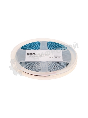 Лента светодиодная Rexant 24В, COB 10Вт/м, 384 LED/м, 6500K, 8мм, 5м, IP20