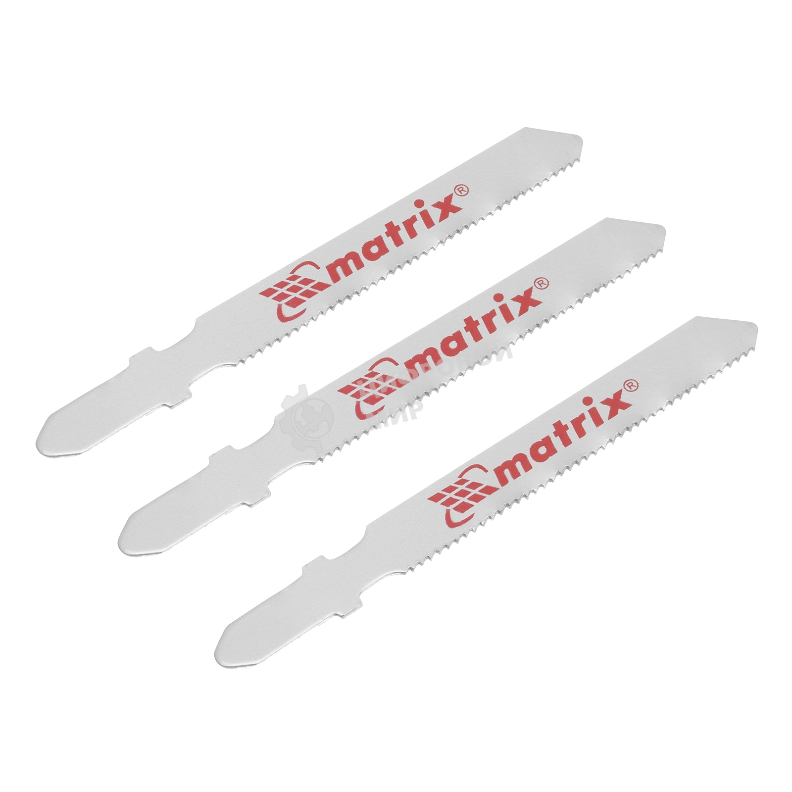 Полотна для электролобзика Matrix по металлу, 3 шт., 50 х 1,2мм, HSS, EU- хвостовик