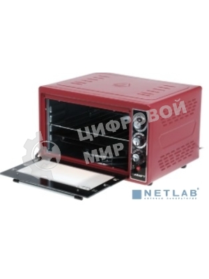 Мини-печь Kraft KF-MO3804KR красный