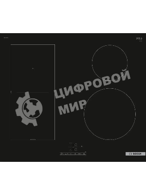 Индукционная варочная панель Bosch PVS61RBB5E черный